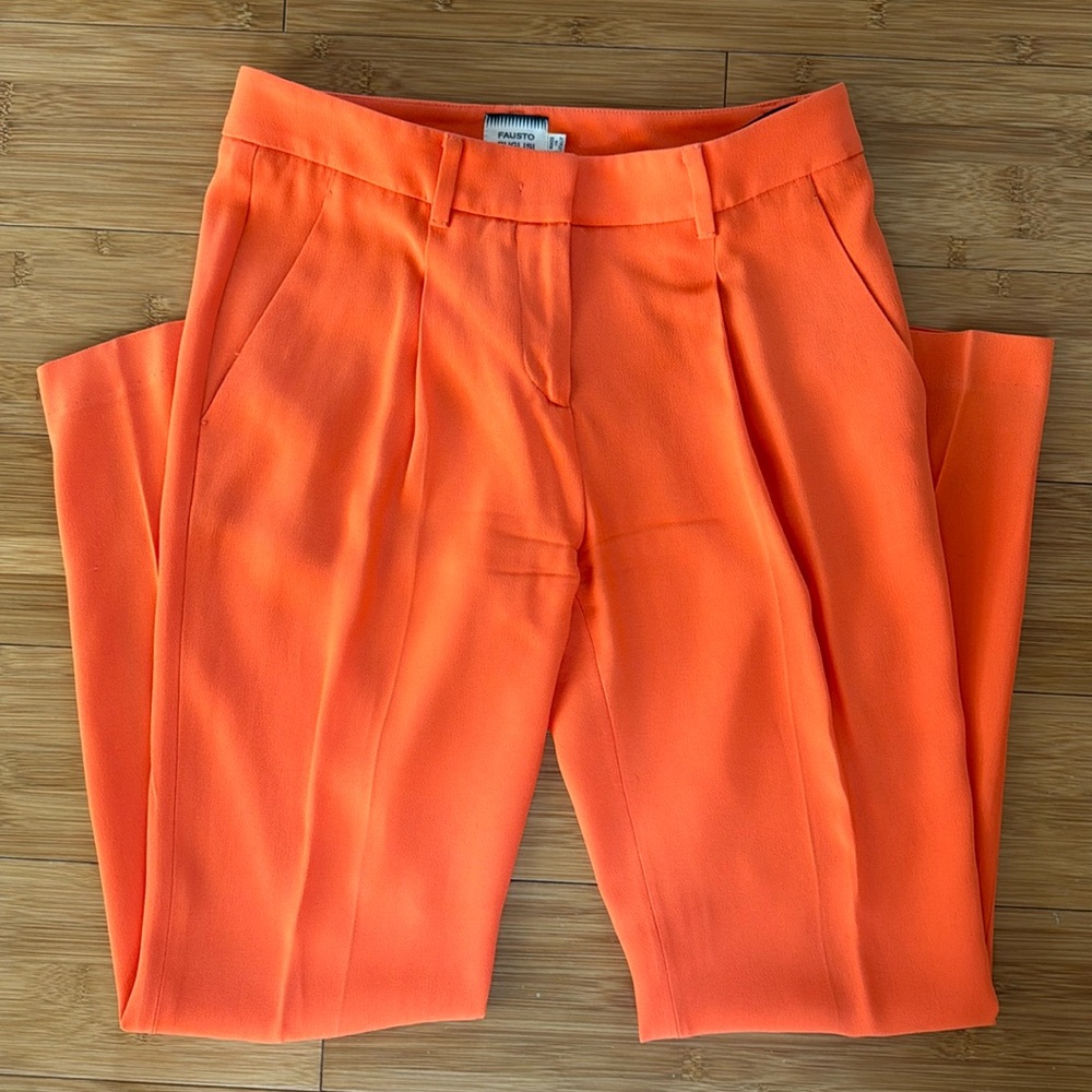 Fausto Puglisi orange pants. Size IT 40 (US 4-6)